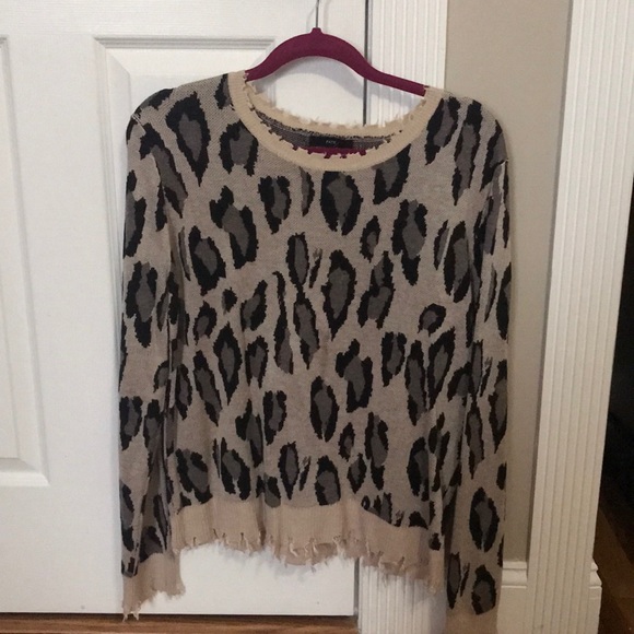 fate leopard sweater